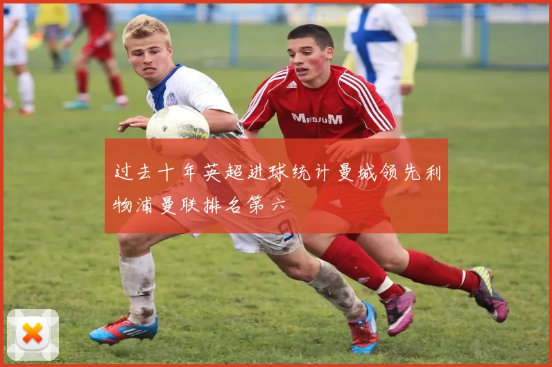过去十年英超进球统计曼城领先利物浦曼联排名第六